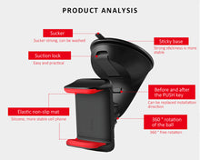 Load image into Gallery viewer, Cell phone Windshield Mount Holder