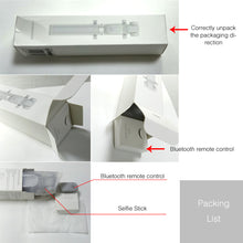 Load image into Gallery viewer, Button Shutter Bluetooth Selfie Stick