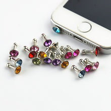 Load image into Gallery viewer, Diamond Dust Plug Mobile Phone