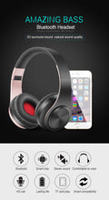 Load image into Gallery viewer, Bluetooth Stereo Wireless Headphones