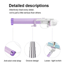 Load image into Gallery viewer, Mini Selfie Stick With Silicone Handle