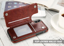 Load image into Gallery viewer, Leather Case With Multi Card Holder
