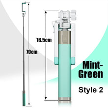Load image into Gallery viewer, Mini Selfie Stick With Silicone Handle