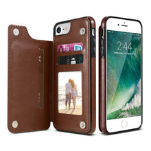 Load image into Gallery viewer, Leather Case With Multi Card Holder