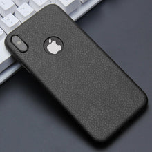 Load image into Gallery viewer, Leather Skin Soft Silicone Case