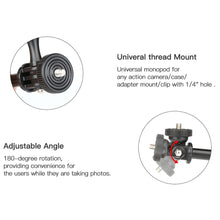 Load image into Gallery viewer, Aluminum Action Camera Selfie Stick