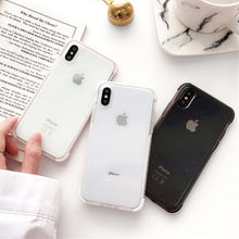 Load image into Gallery viewer, Transparent Soft Phone Case