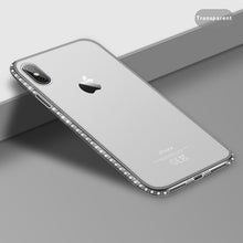 Load image into Gallery viewer, Diamond Bling Transparent Phone Case
