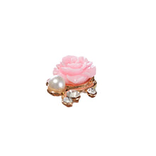 Load image into Gallery viewer, Flower Rhinestone Dust Plug